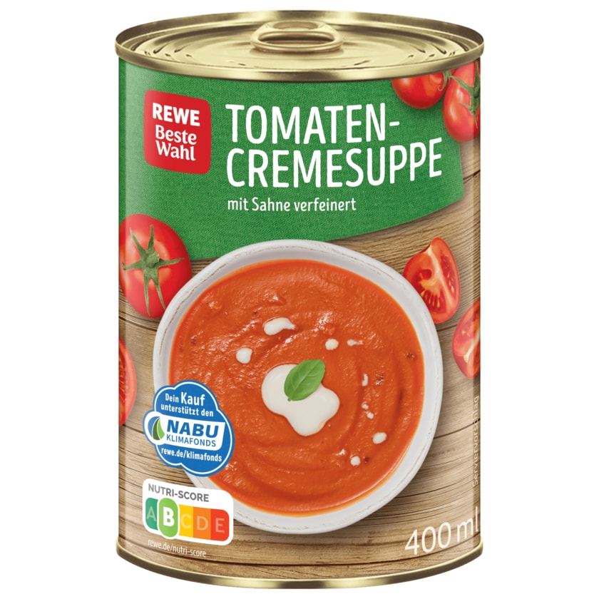 REWE Beste Wahl Tomaten-Cremesuppe 400ml